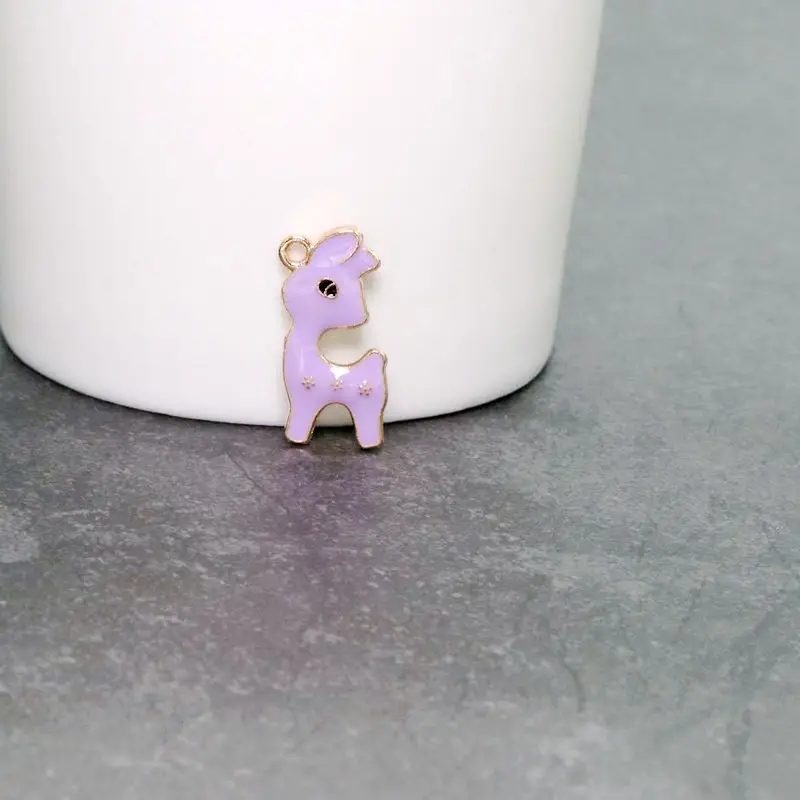 

Best Friends deer Animal Hose Unicorn Pendant Necklace Women Kids Girl Cartoon Necklace chain pendant Friendship Set wholesale