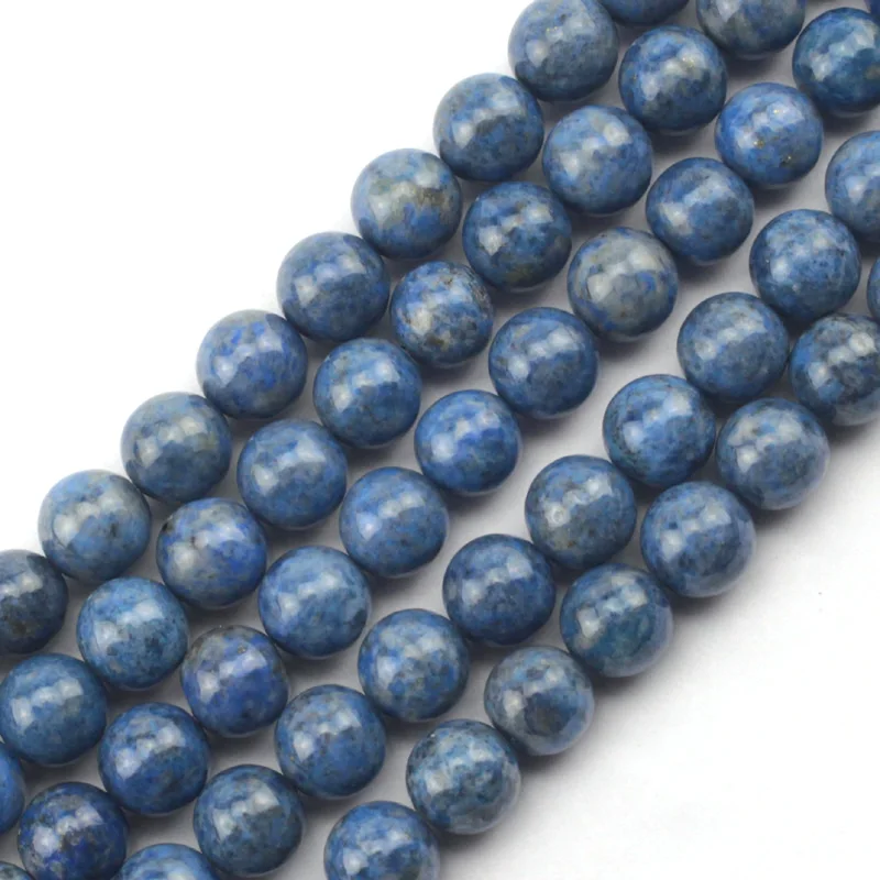 

Круглые круглые шарики из натурального камня, бисер для самостоятельного изготовления ювелирных изделий, нитка 15 дюймов, оптовая продажа!