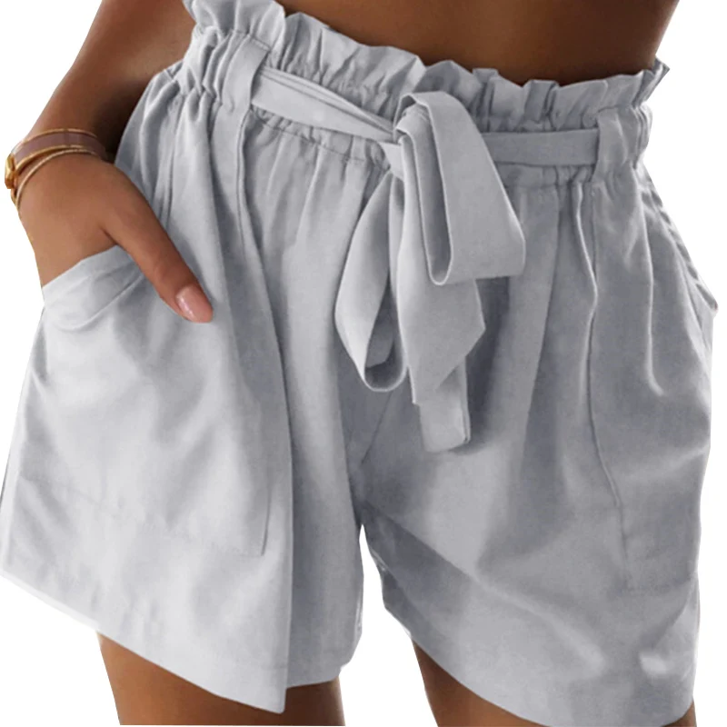Женские шорты из спандекса с высокой талией шелковые Harajuku Feminino Slash Elastic Spodenki