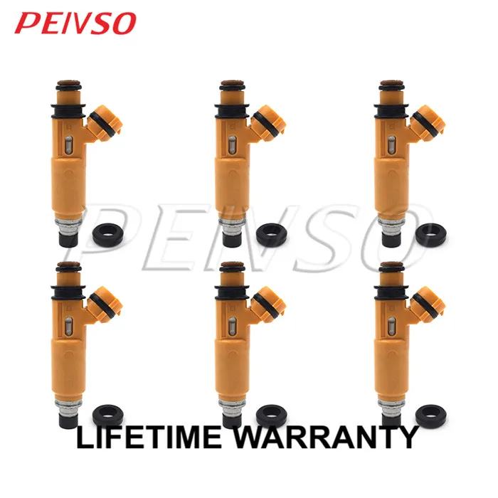 6x 195500-3300 MD337900 топливный инжектор для Mitsubishi Montero Sport 1999~ 2004 Montero 1998~ 2000 3.5L V6