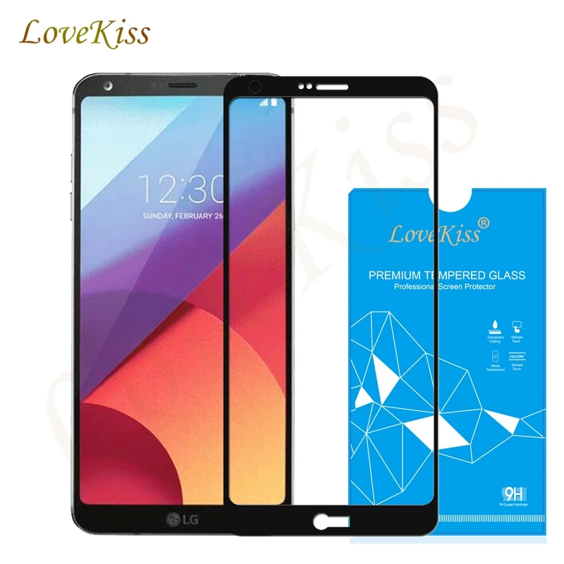 Lovekiss 9H полное покрытие закаленное стекло для LG G6 K8 K10 2017 2016 V20 H870 K350N X240 K420 K430 X400 M250N