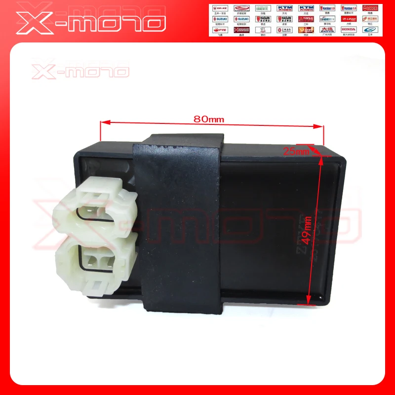 Блок зажигания CDI 6 контактов постоянный ток для gy6 125cc 150cc 200cc 250cc ATV Quads мопедов