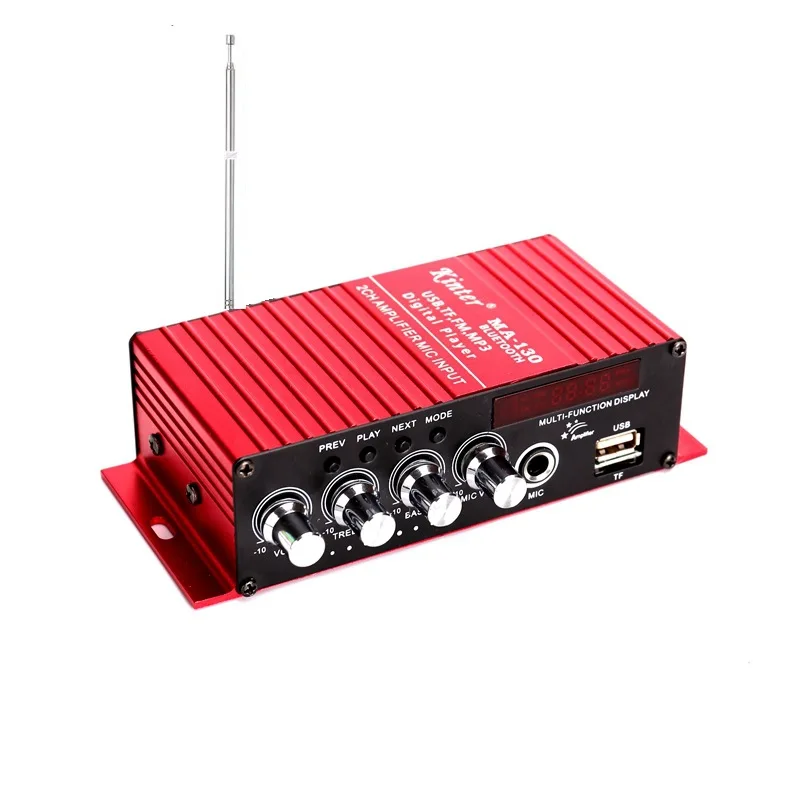 Kinter MA130 Bluetooth микрофон аудио усилитель 12 в автомобильный HIFI домашний USB FM вход