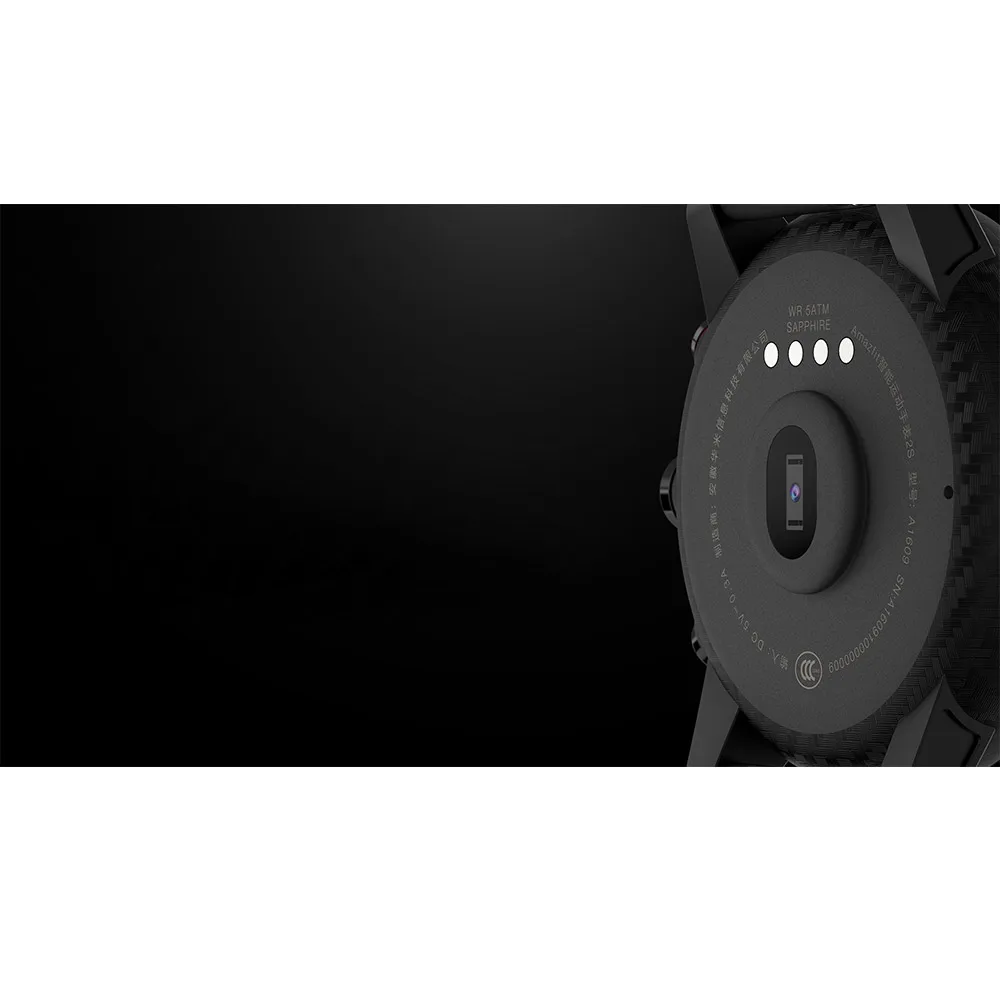 [Английская версия] Huami Amazfit Stratos Pace2 Смарт-часы спортивные 1,34 дюймов 2.5D экран 5 АТМ Водонепроницаемость gps Firstbeat vs cor2