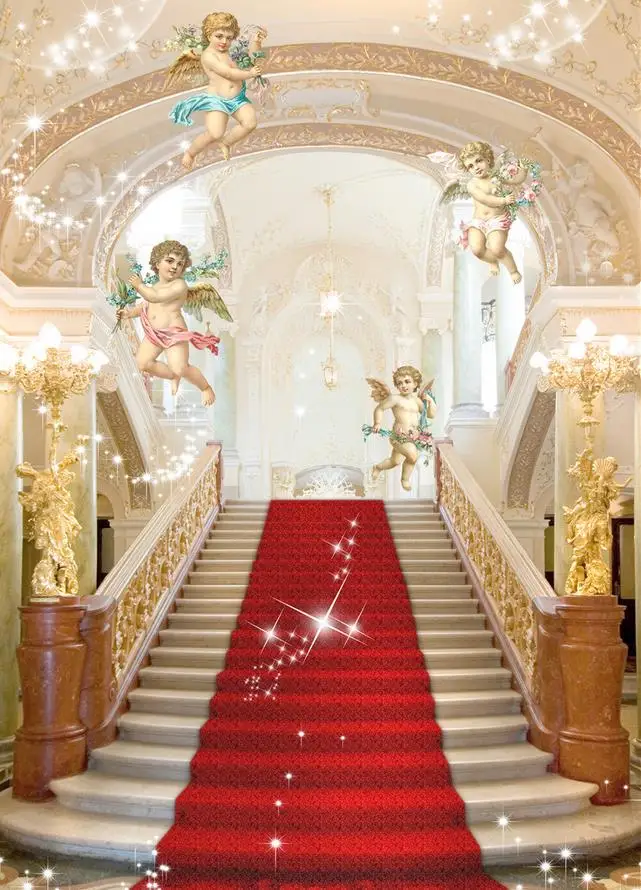 Фотообои с изображением ангела лестницы входа Континентальный 3d обои |