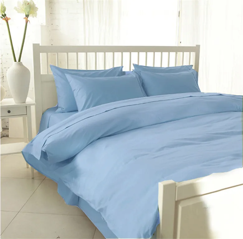 Египетский хлопок 1000 TC queen King size белый, серебристый, бежевый цвет, плоский лист, пододеяльник, набор из 4 предметов на заказ