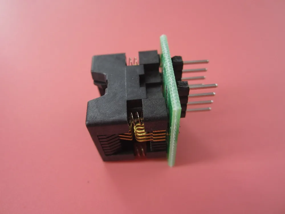 HAILANGNIAO 1 шт./лот SOIC8 поворот DIP8 SOP8 К IC гнездо программиста адаптер розетка 150mil