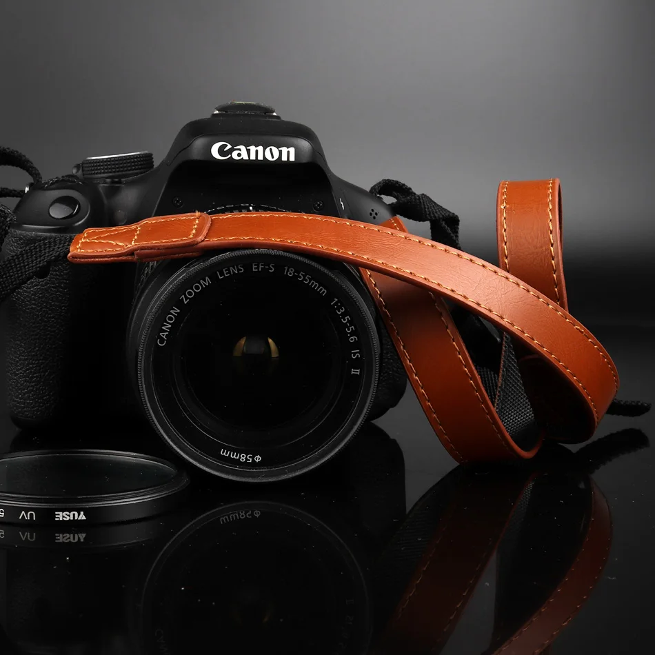 Плечевой ремешок для камеры из ПУ кожи шейный ремень Canon PowerShot G1X G1 X Mark III II SX60 SX540 HS