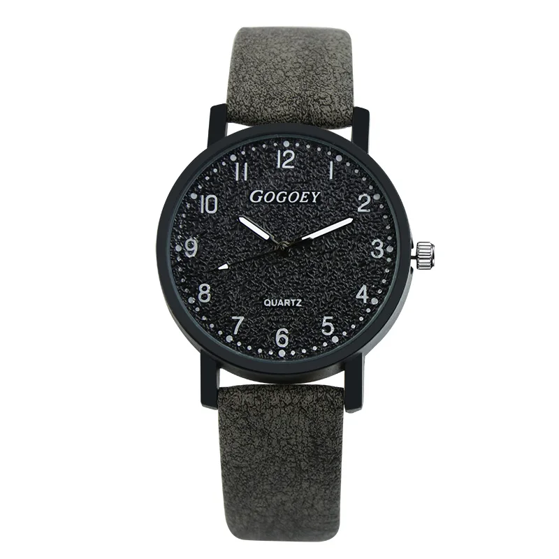 Gogoey роскошные женские часы модные наручные с кожаным ремешком saat bayan kol saati relojes