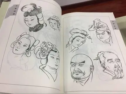 Китайское рисование линий художественная книга для начинающих китайская птица