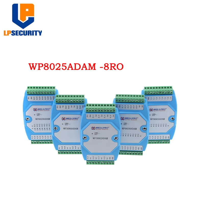

( 8RO ) _ Relay output module / RS485 MODBUS RTU communication WP8025ADAM