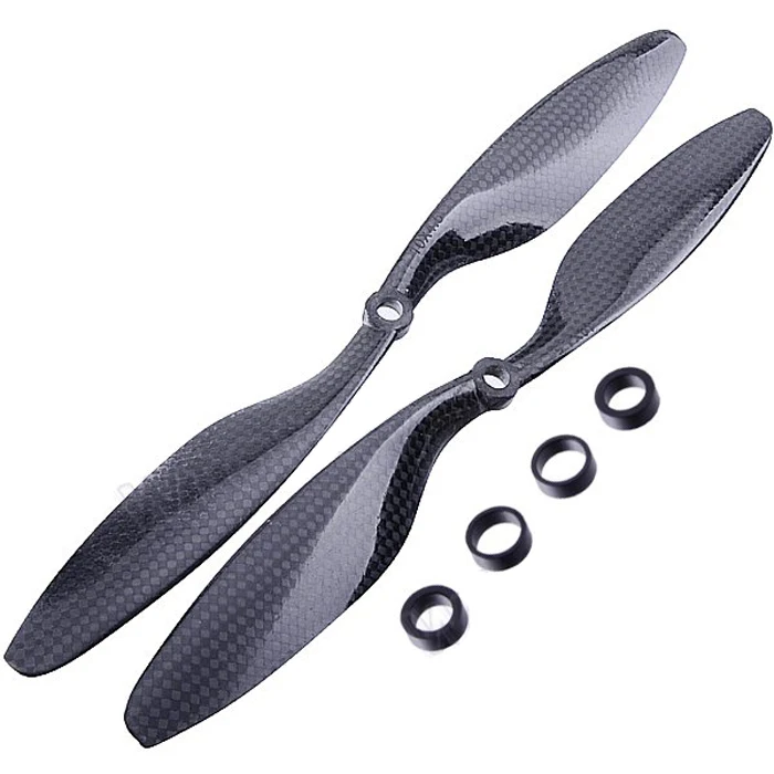 10x4 7 3K карбоновый Пропеллер CW CCW 1047 CF реквизит для RC Quadcopter Hexacopter Multi Rotor UFO F05304|props|prop