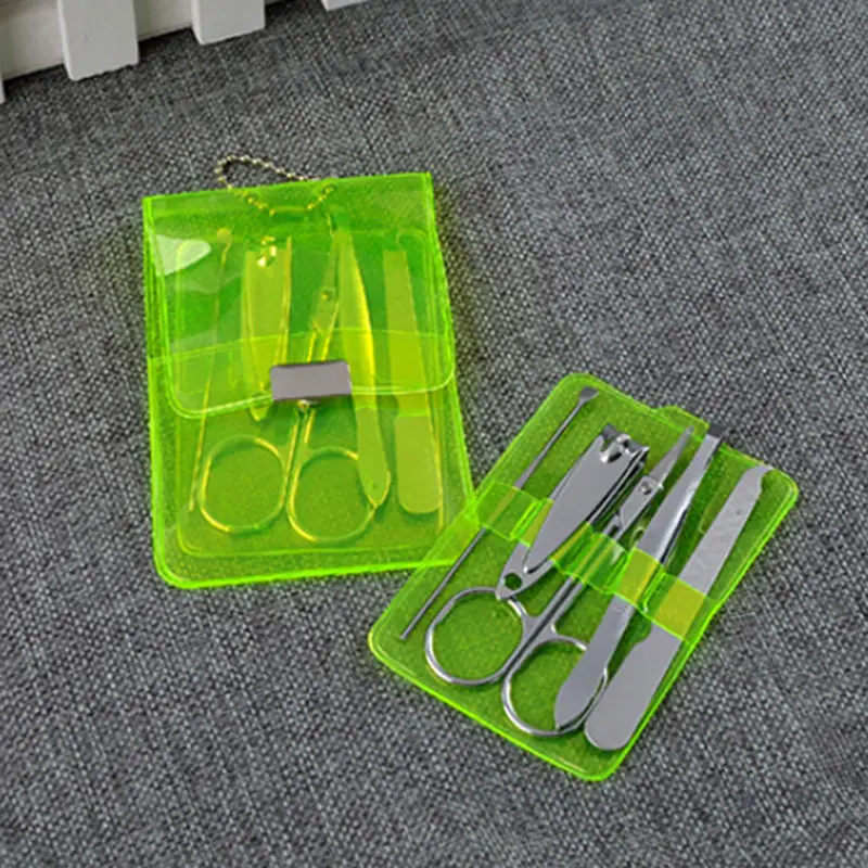 Портативный Маникюрный Инструмент для ухода за ногтями 5 шт. ножницы педикюра