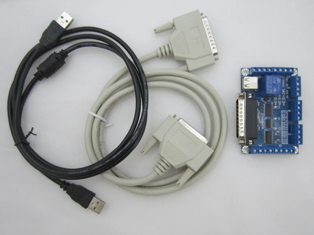 MACH3 5 axis CNC Breakout плата интерфейса платы для шагового двигателя драйвера|interface