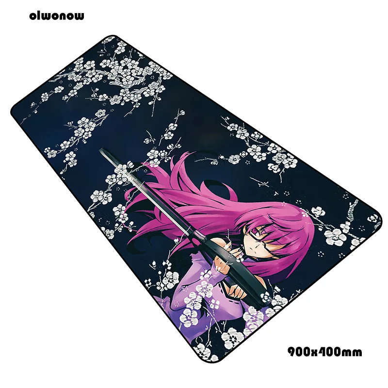 size900x400x2mm Akame ga kill коврик для мыши геймер ноутбук 90x40 см notbook коврик для мыши игровой коврик для мыши эргономичный коврик для мыши ПК стол коврик для мыши - Цвет: size900x400x2mm