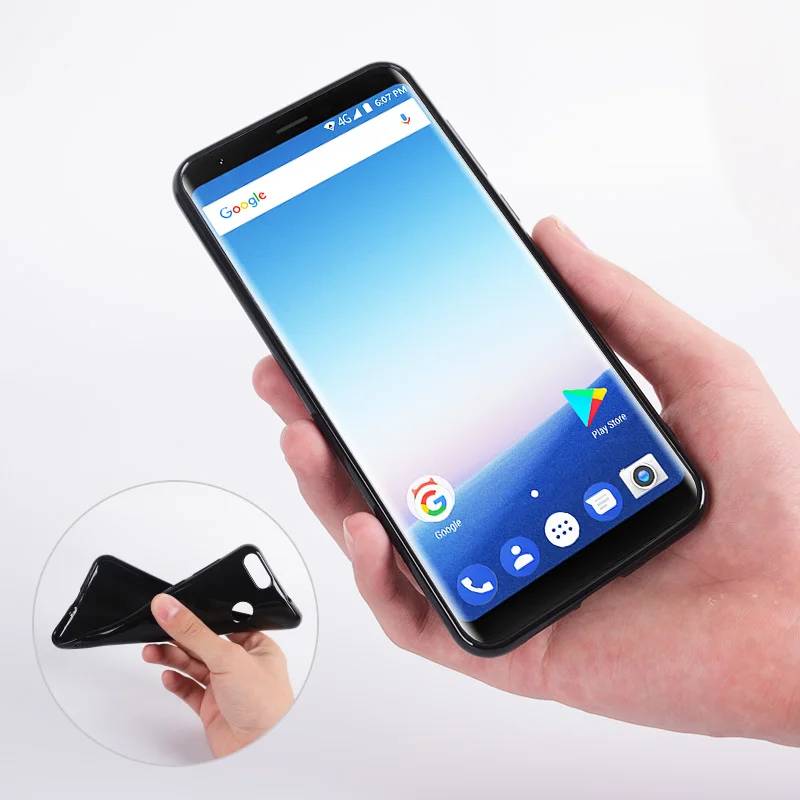 Чехол для Ulefone Mix 2 мягкий силиконовый чехол из ТПУ Fandas Capa защитный телефона |