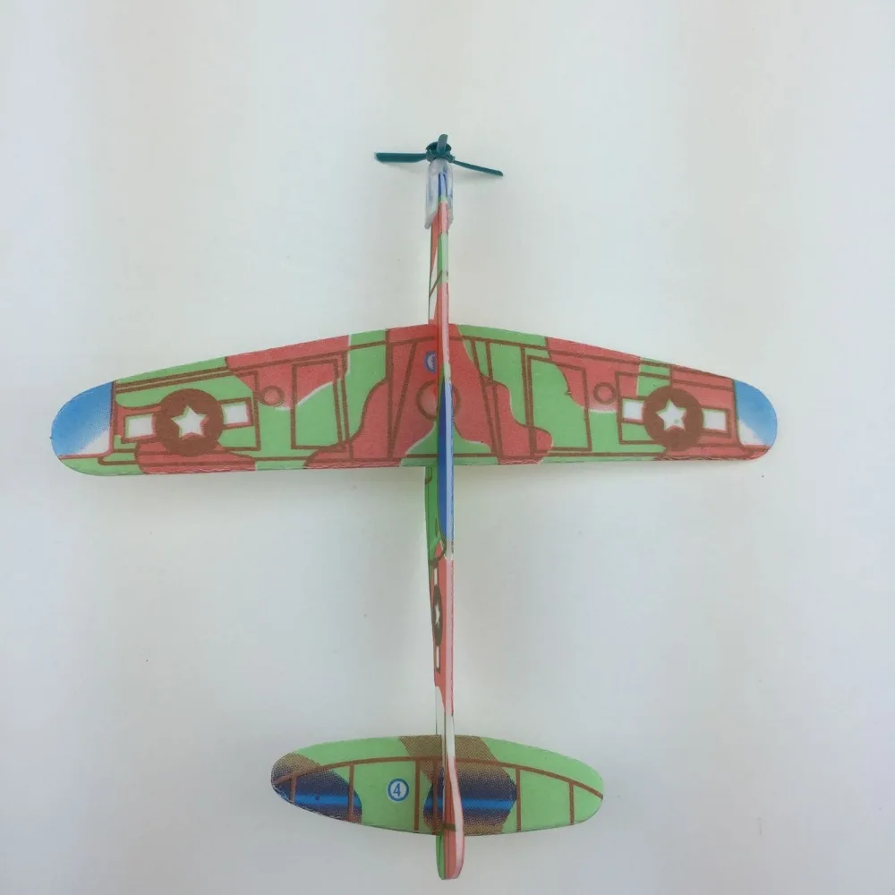 36pcsDIY children's manual technology small hand-throwing glider aircraft model foam whirling toy. | Игрушки и хобби