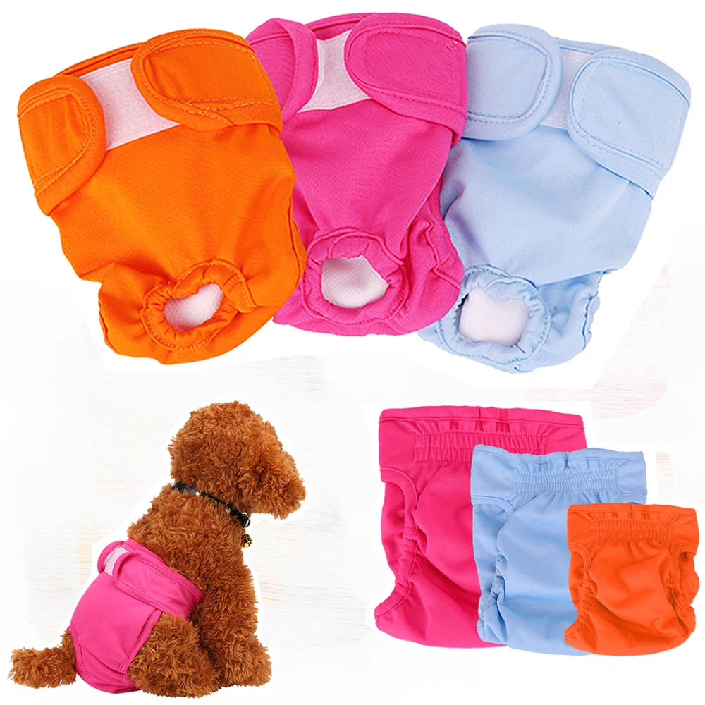 Мягкие физиологические штаны для женщин и щенков дышащее нижнее белье домашних