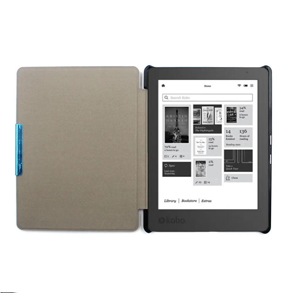 Ультратонкий чехол Dmytro для Kobo Aura Edition 2 (6 дюймов) электронная книга магнитный