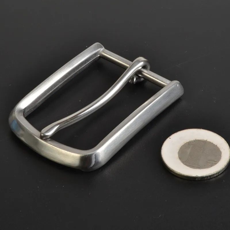 

DIY leather craft stainless steel luxury design belt pin buckle 2pcs/lot inner width 35mm