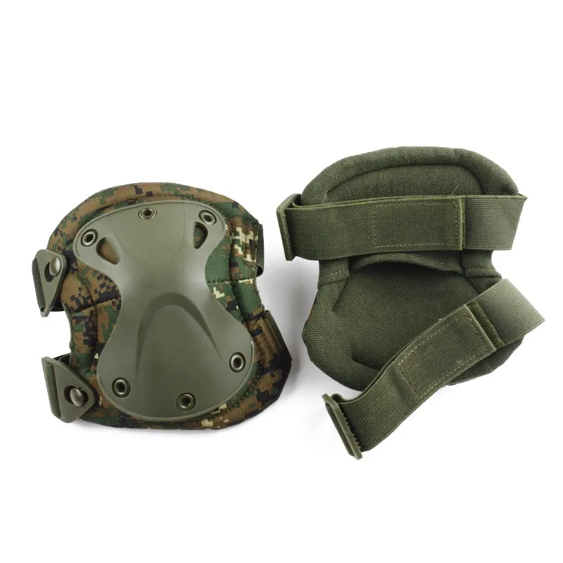 

4pcs Adjustable Sports Military Tactical Knee Pads Elbow Support KneePads Tape Elbow Tactical Knee Pads For Hunting