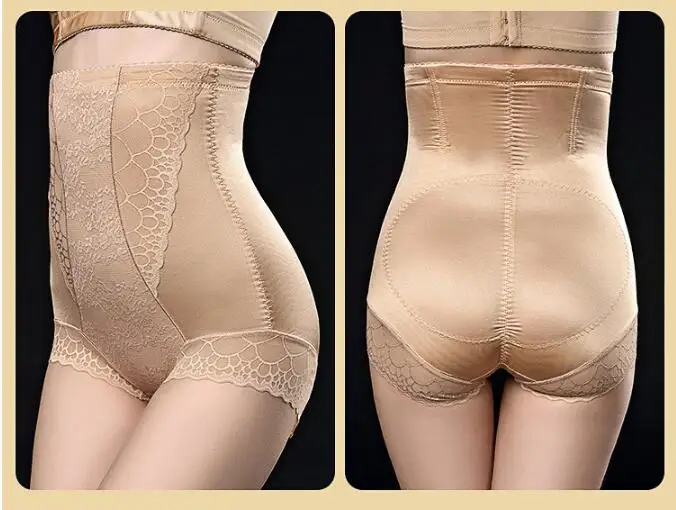10pcs/lot Women High Waist Briefs Control Slim Shapewear Tummy Underwear Control Panties Body Shaper Black Plus Size 3XL