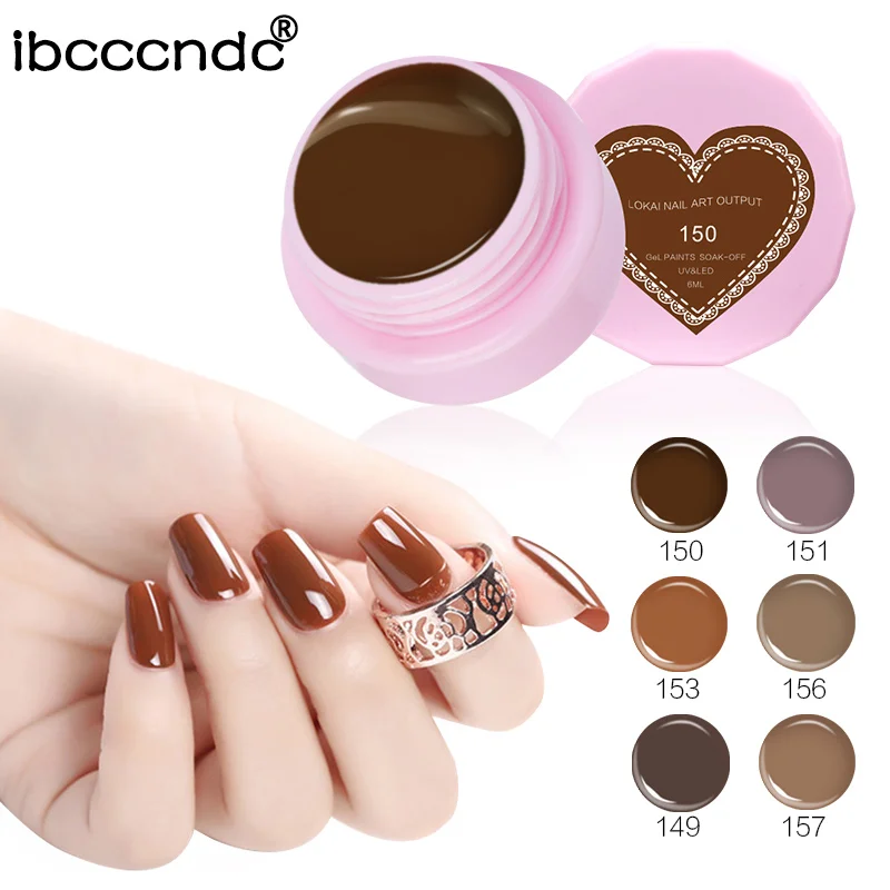 Lokai Pure Colors 6 мл УФ-гель для ногтей долговечный Гель-лак Vernis Полупостоянный