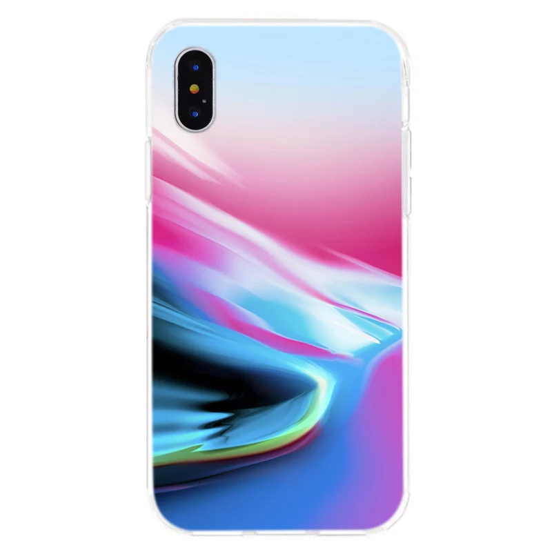 Мягкий чехол для мобильного телефона iPhone X XS XR волны океана iPhone6 7 8 plus Max Fundas Coque I017 |