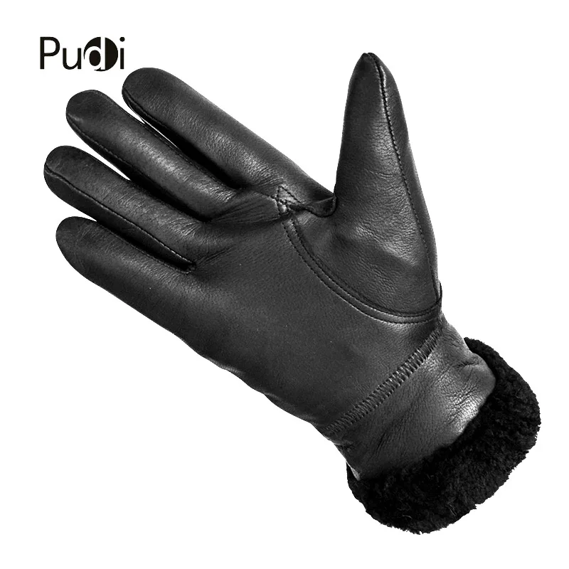 PUDI GL841W женские перчатки из натуральной овечьей кожи зимние модные кожи|Женские