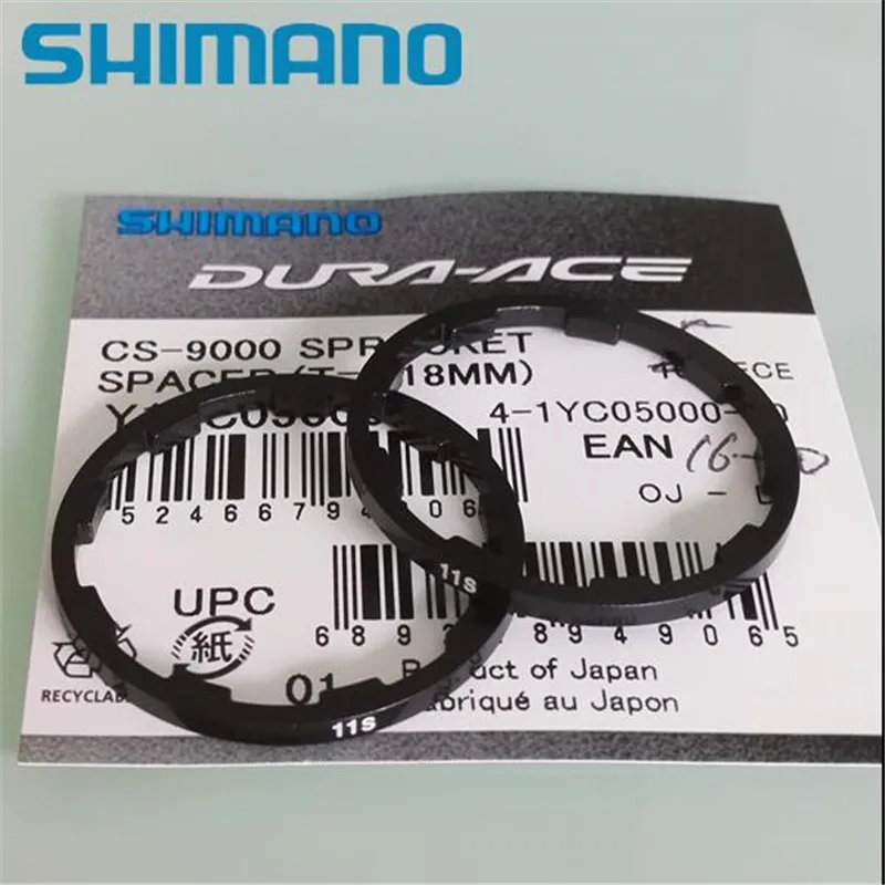 Shimano кассета шайба 9/10/11 в горный велосипед и дорожный велосипед 9S 10S 11S для толщины 2,56 мм/2,35 мм/2,18 мм