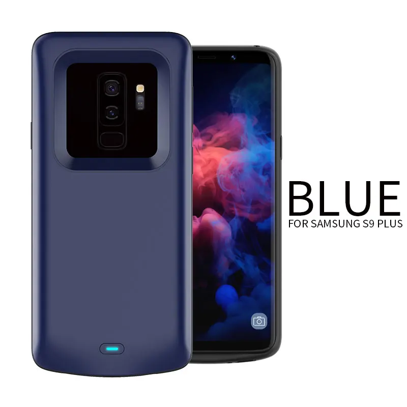 Чехол для зарядного устройства для samsung Galaxy S9 S8 Plus, мягкий чехол для зарядки телефона из ТПУ для samsung Note 8 Note 9, чехол для аккумулятора