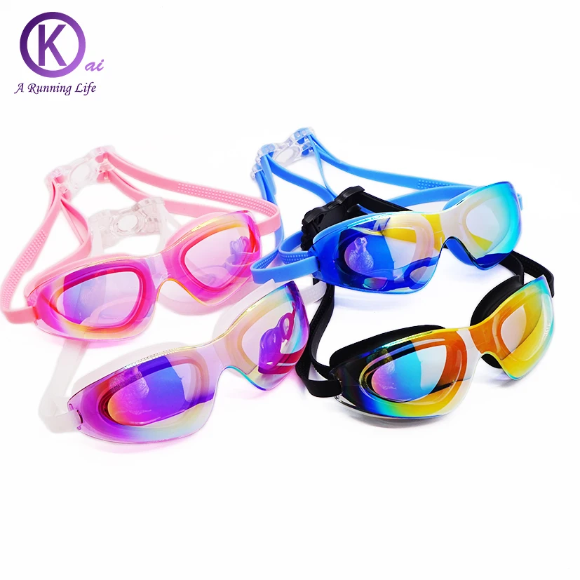Водонепроницаемые очки для плавания высокого качества антизапотевающие