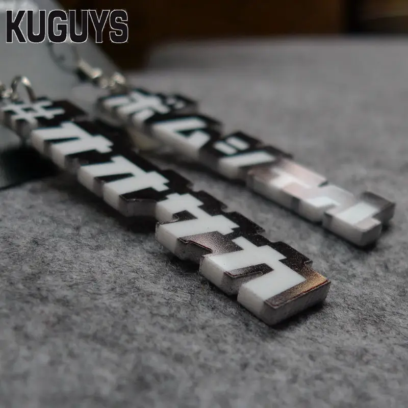 Женские длинные серьги KUGUYS модные ювелирные изделия акриловый Oorbellen Hyperbole с