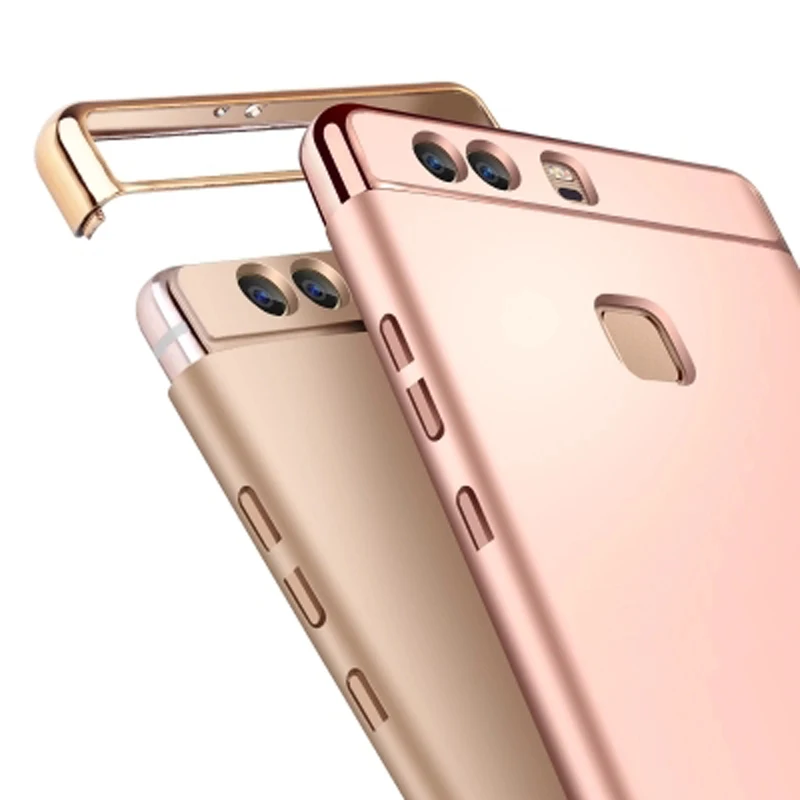 Huawei P9 плюс Футляр p9plus задняя крышка стекло закаленное защитная пленка Роскошные