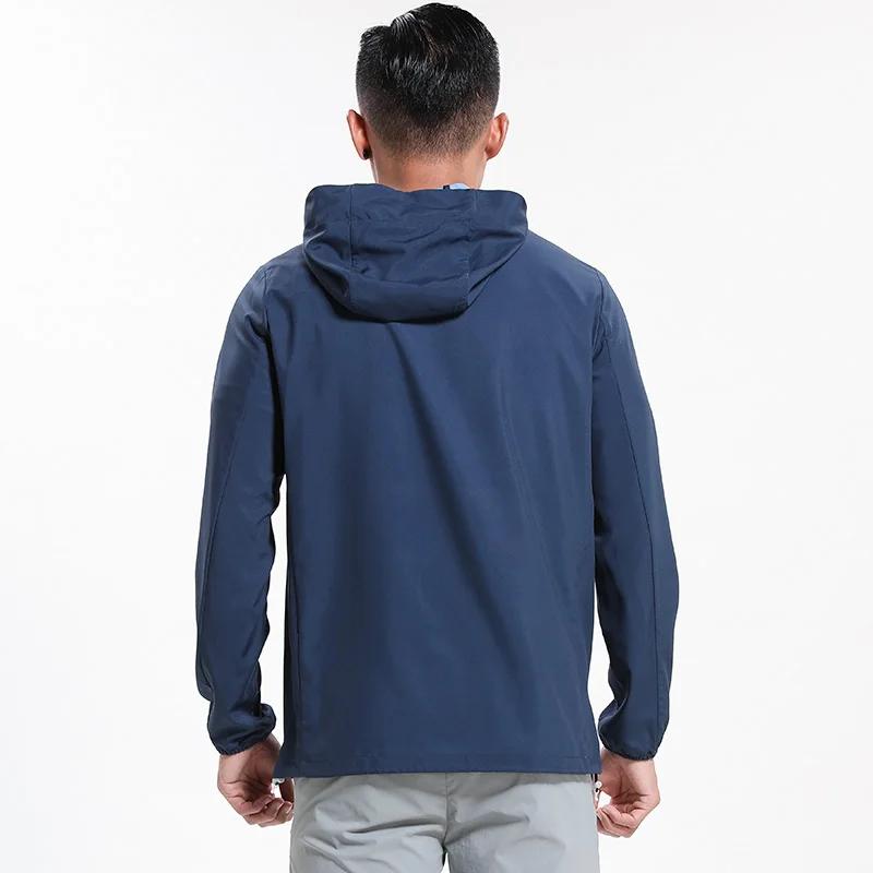 Для мужчин солнцезащитный крем Ветровка время езды на велосипеде бега куртки для