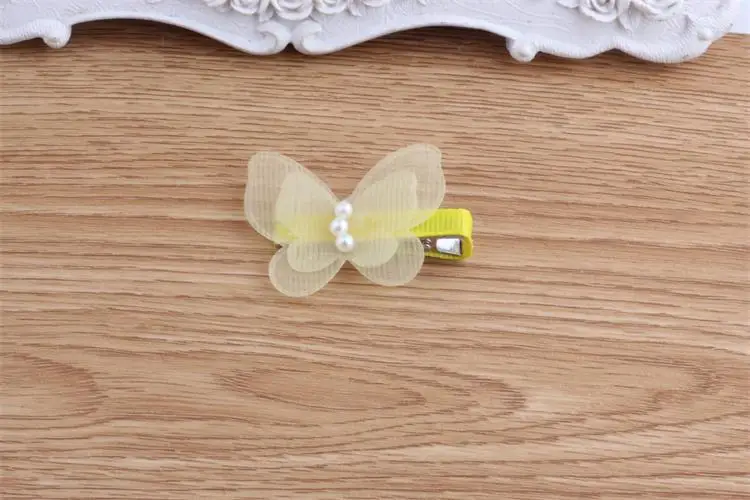 Новая детская красочная заколка для волос с бантом и бабочкой девочек тиара