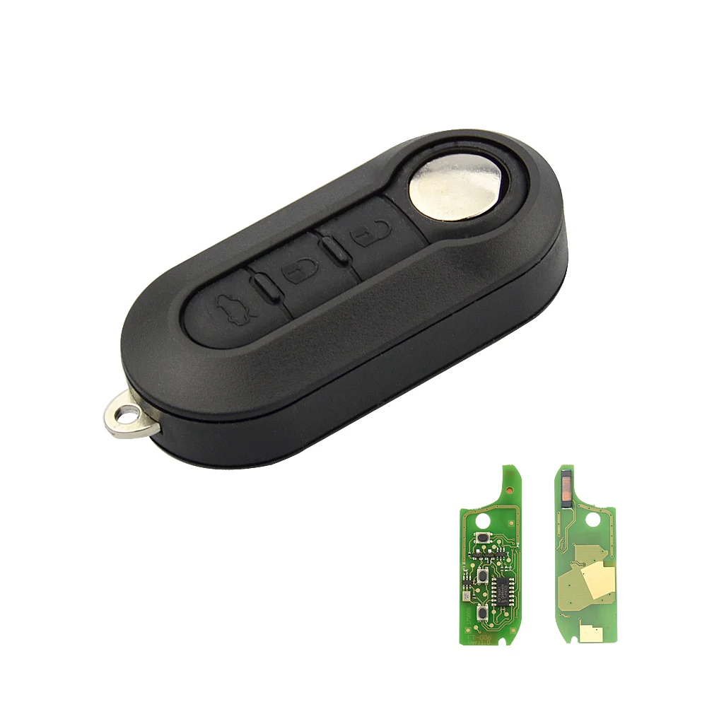 OkeyTech складной пульт дистанционного управления с 3 кнопками Автомобильный ключ