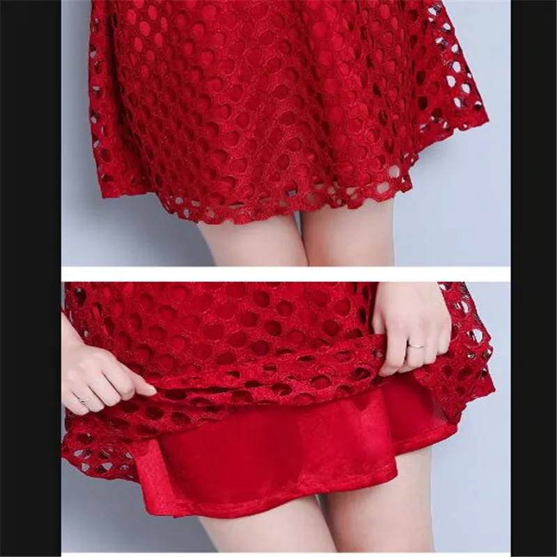 

2020 New European Fashion Spring Summer Dresses o Collar Loose Big Yards Women Dress female High-grade Pure Color Short dress