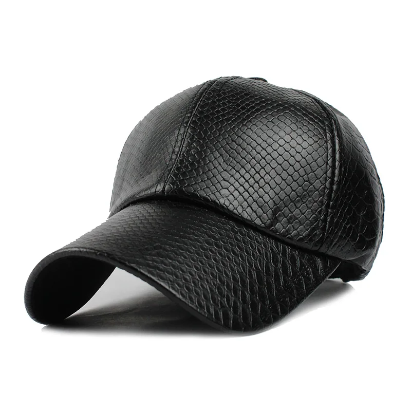 Крутая! бейсбольная Кепка из искусственной кожи Байкер Gorras Trucker облегающие