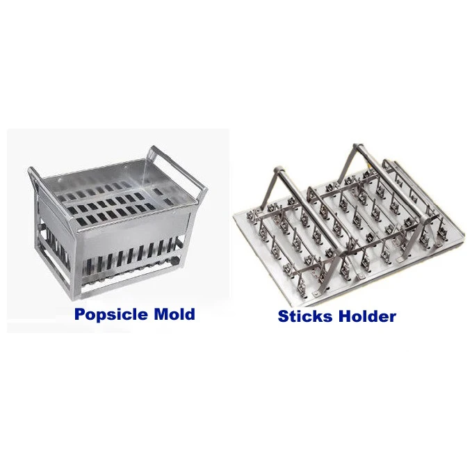 Один набор Нержавеющая сталь эскимо формы для льда на палочке машина с палочки