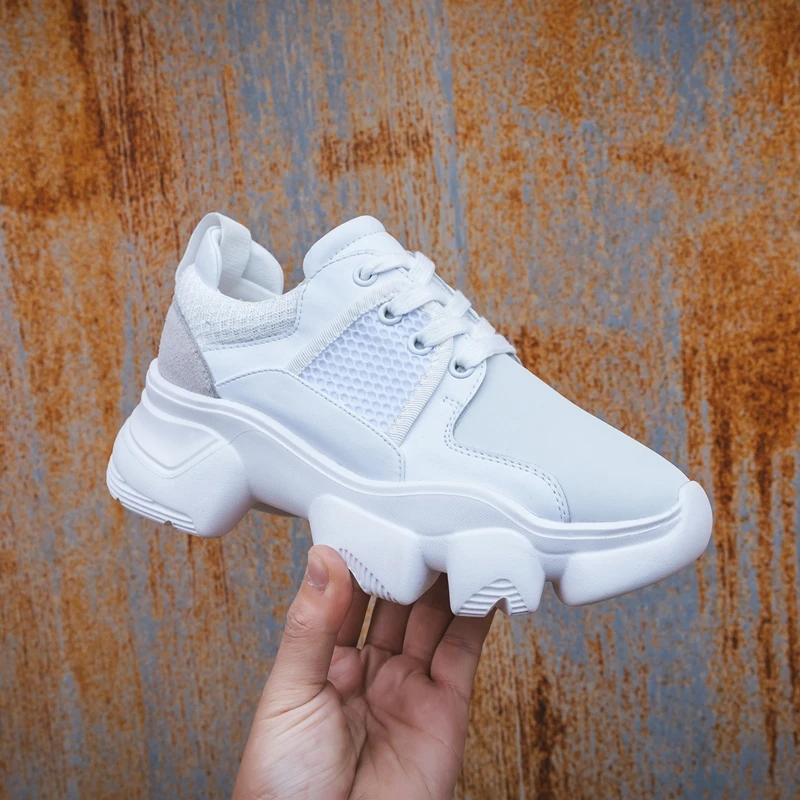 2019 г. женская повседневная обувь из натуральной кожи на лето и весну