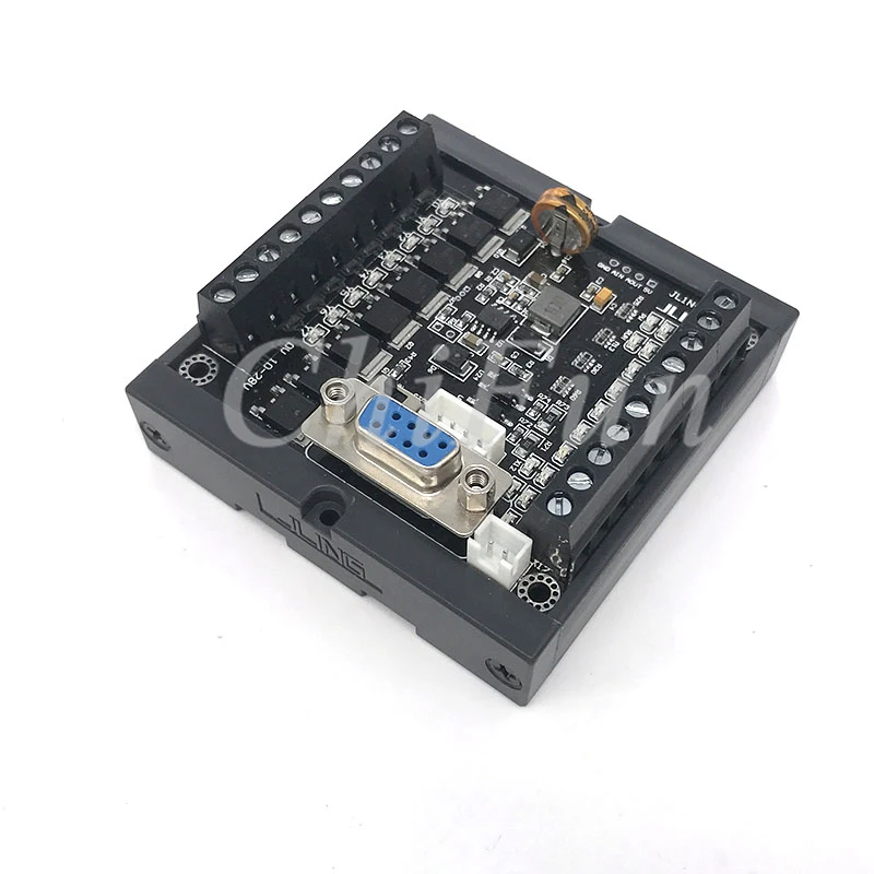 PLC FX1N 20MT + Корпус рельсового типа установка планки отображения с тем же