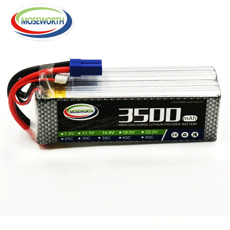 Аккумулятор Lipo 5S 18 5 в 3500 мАч 30C для радиоуправляемого дрона квадрокоптера