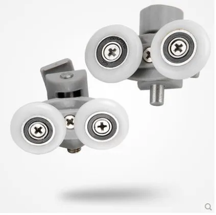 

4 pairs can adjust High quality nylon shower door roller.sheave wheels