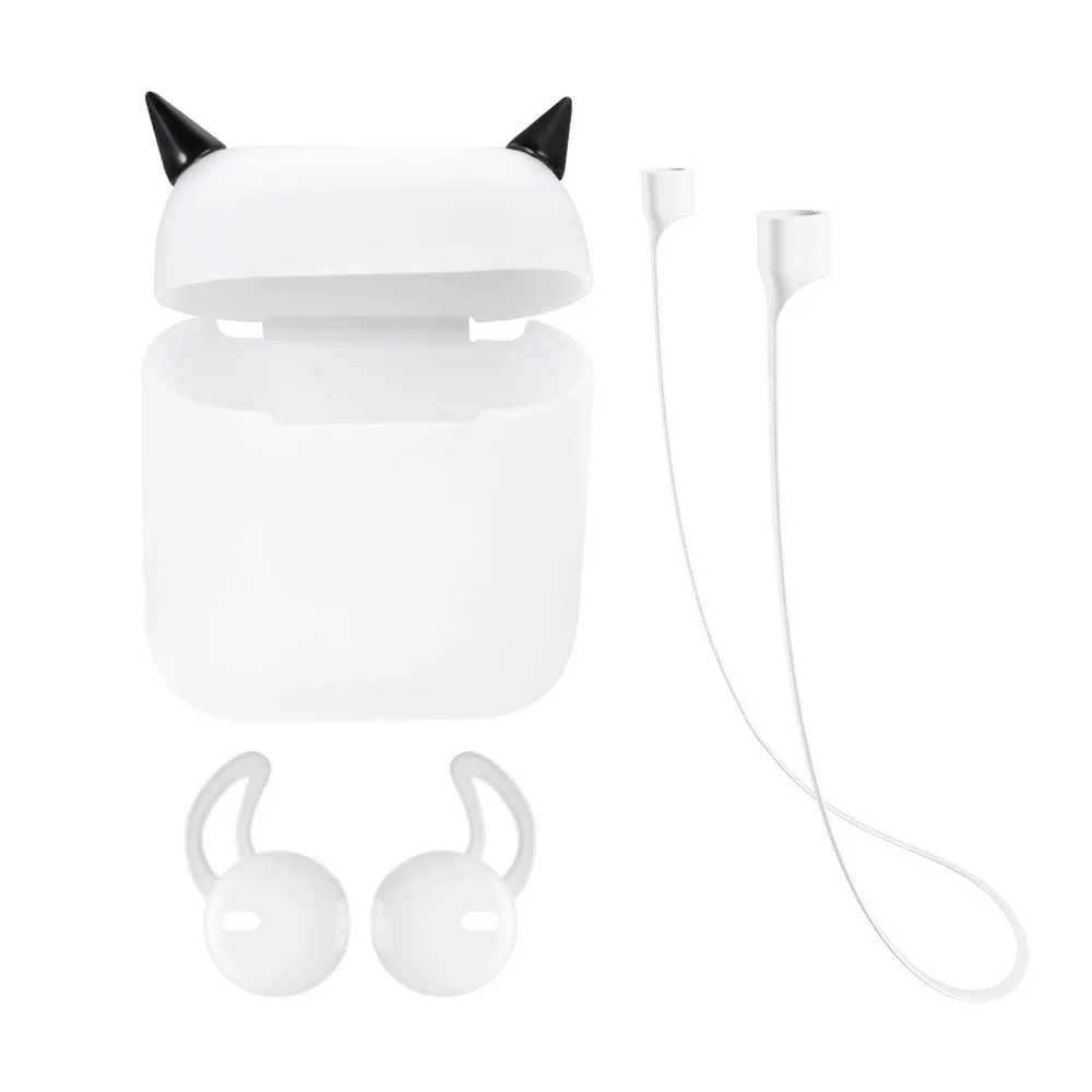 Airpods Интимные аксессуары силиконовый чехол и уха крышка Крючки анти-потерянный