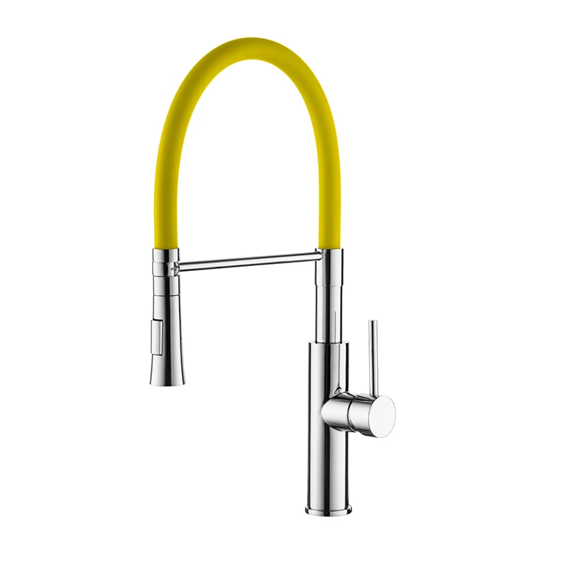 L4097-4 LEDEME Кухня кран воды краны резиновая трубка Смеситель Torneira Кухня раковина смеситель кран краны латунные смесители L4097 - Цвет: L4097-4