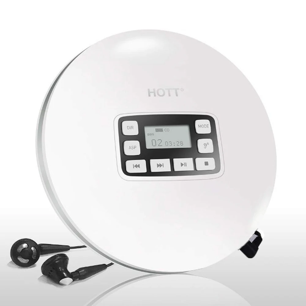 Портативный cd плеер персональный воспроизведение CD и MP3 дисков хорошо подходит