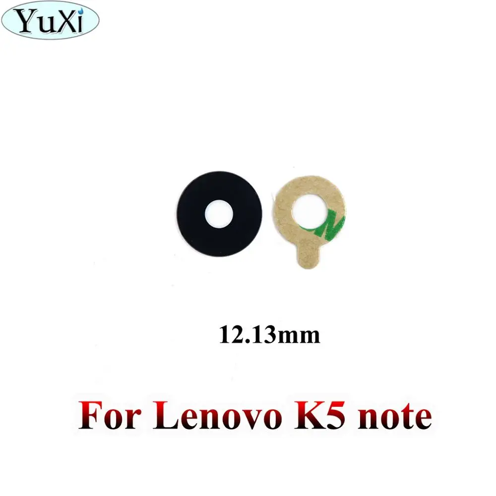 K5 note YuXi для lenovo K8 Note/K6 Note/K6/K5 note/Zuk Z1/Zuk Z2 ремонт задней камеры стеклянная крышка объектива с клеем - Цвет: K5 note