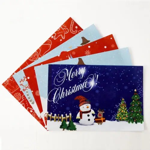 Рождественский Санта Снеговик олень коврики для стола декор вечеринки