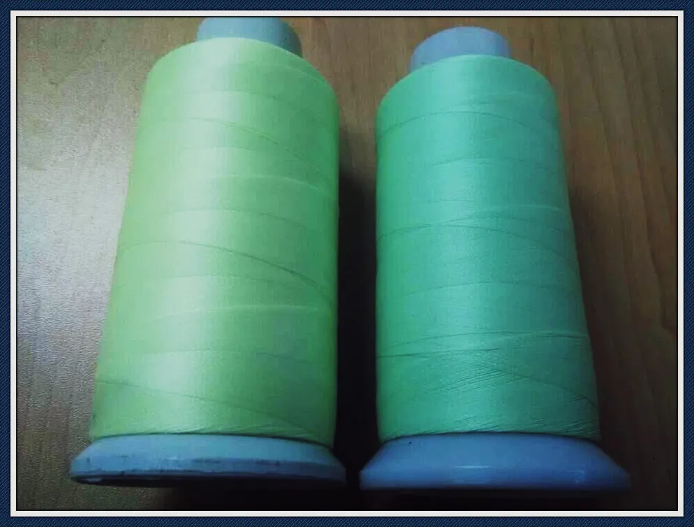 2 шт. люминесцентные катушки 2500 Ярдов * 5 цветов на выбор|glow embroidery thread|embroidery silkglow in